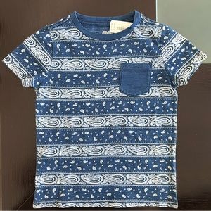 New Gymboree boy’s paisley t shirt
